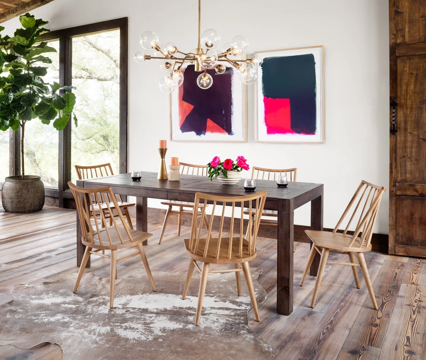 Solid Wood Dining Chairs