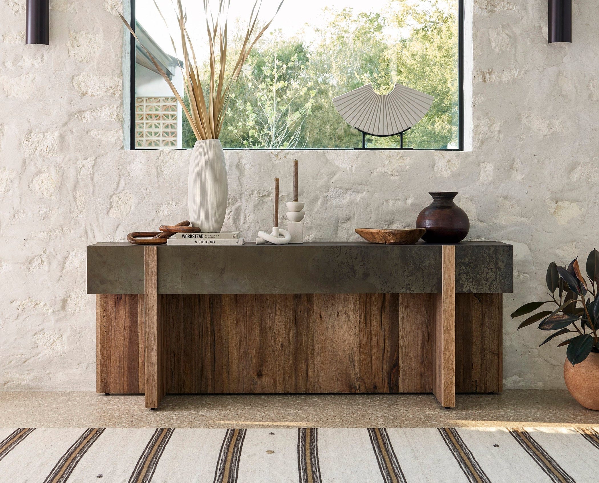 Four Hands Console Table